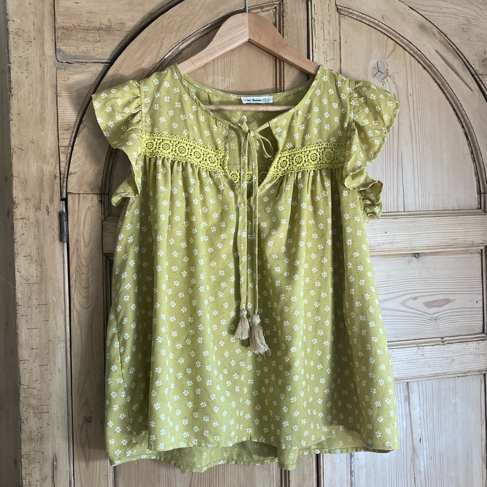 In Loom 100% Cotton Blouse size S